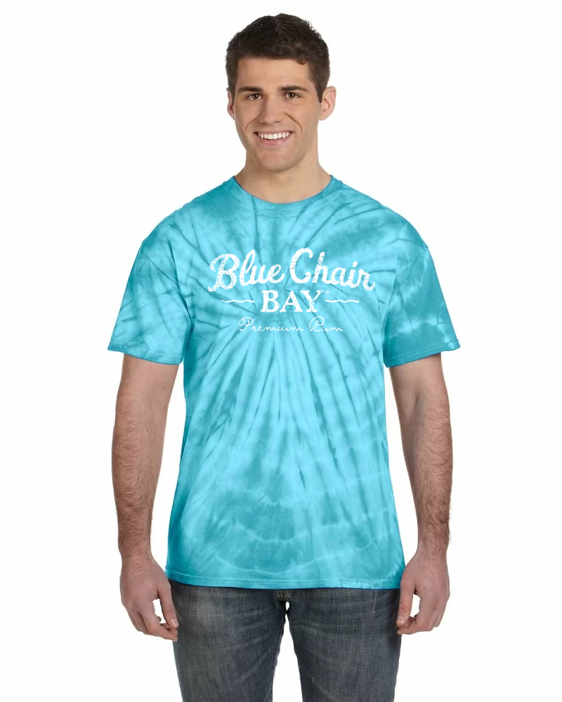 Logo Tee - Spider Turquoise Tie-Dye