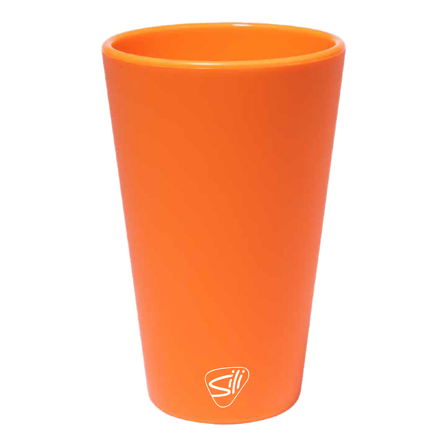 16oz Silipint Pint Glass - Orange