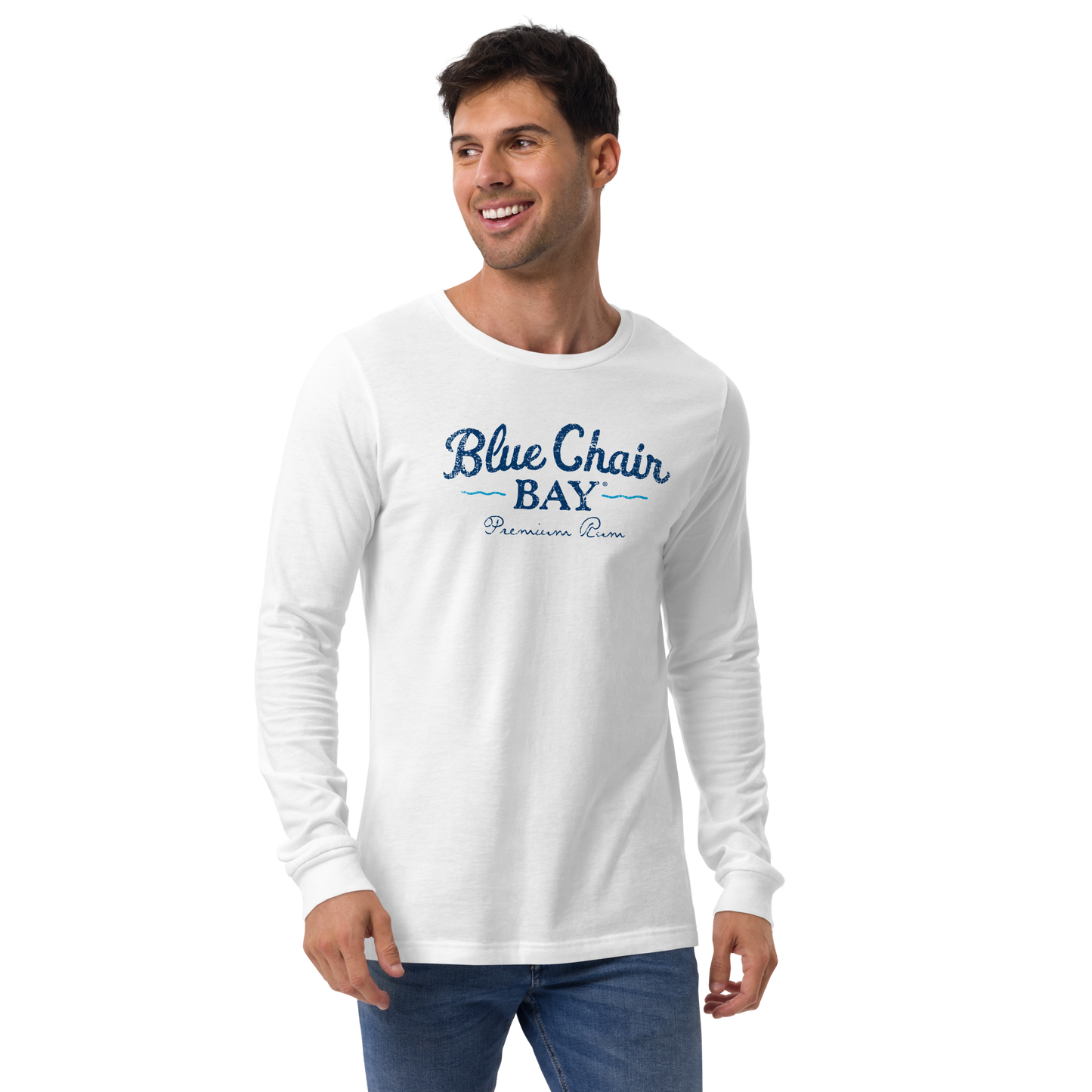 SPF 50 Men's White Long Sleeve