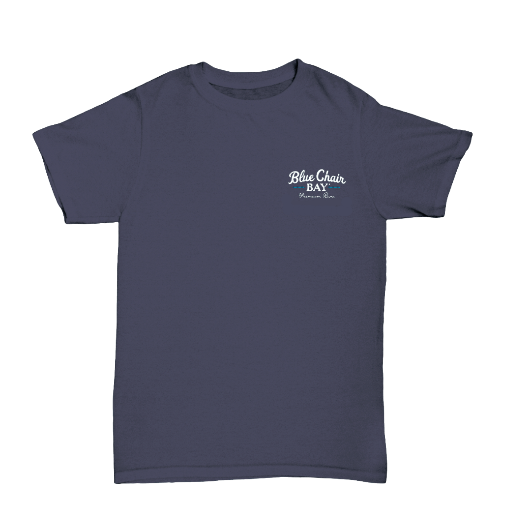 Navy Coconut Rum Tee