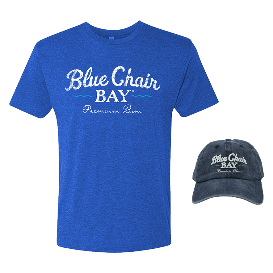 Hat + Tee Bundle – Blue Chair Bay Rum Store Hat + Tee Bundle – Blue Chair Bay Rum Store