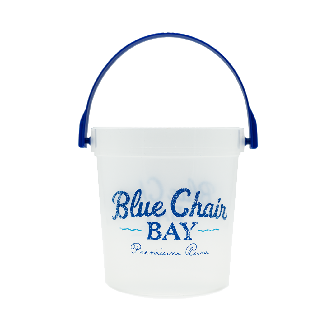Blue Ice & Party Bucket, Plasticware: Mumm Products
