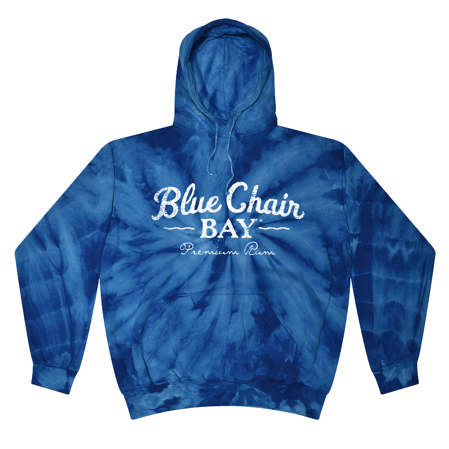Tie-Dye Hoodie - Royal Blue