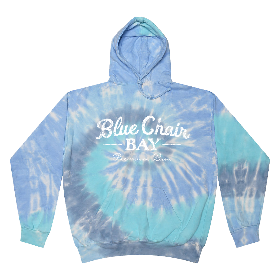 Tie-Dye Hoodie - Light Blue