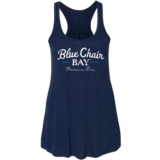 Ladies Racerback Tank - Navy