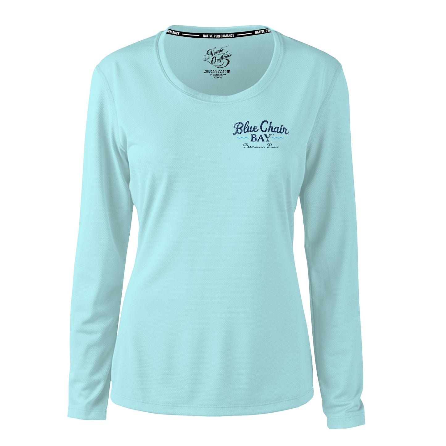 SPF 50 Ladies Lagoon Long Sleeve