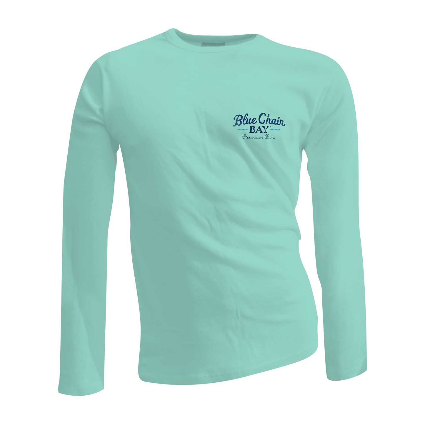 Blue Chair Bay Rum Tee Bus Tour Mint long sleeve tee