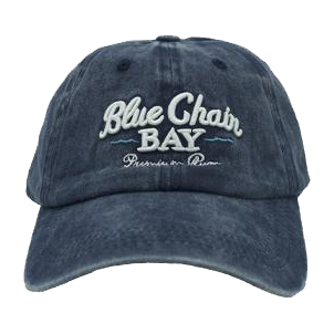 Blue chair bay hat sales