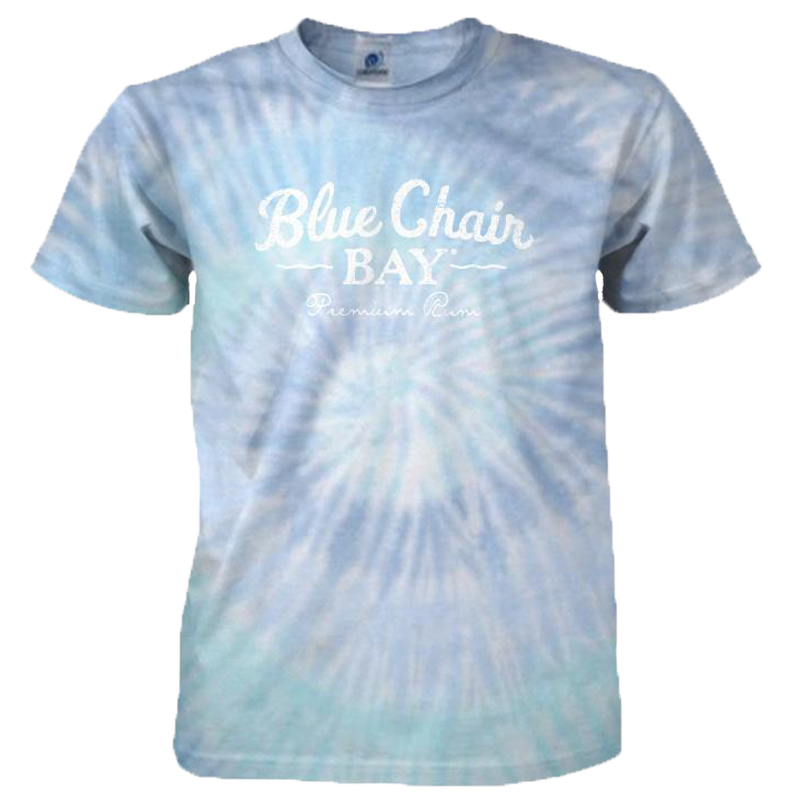 Blue Chair Bay Rum Logo Tee - Lagoon Tie-Dye – Blue Chair Bay Rum