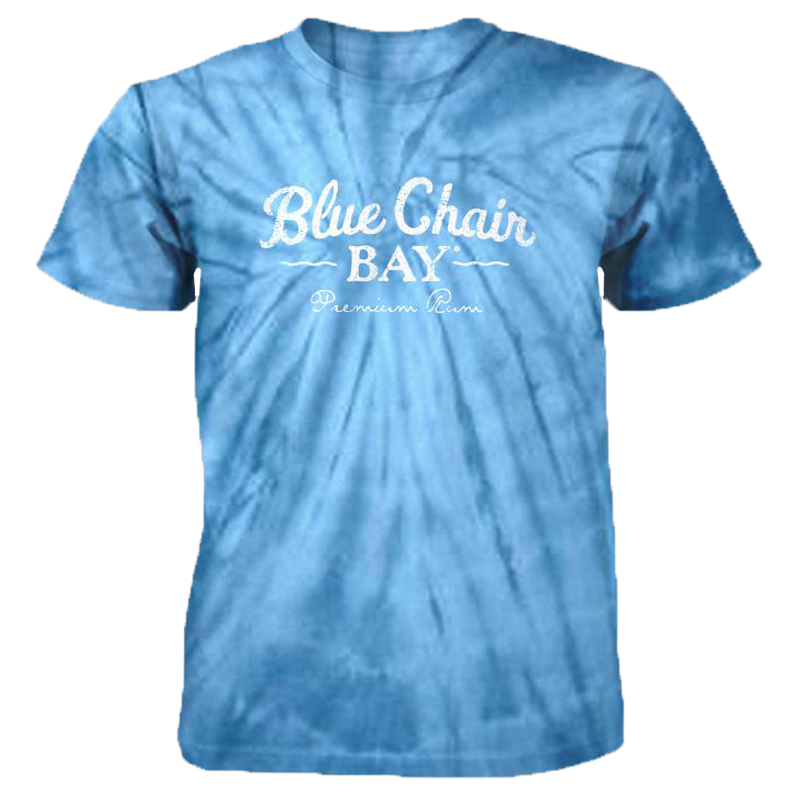 Logo Tee - Spider Baby Blue Tie-Dye