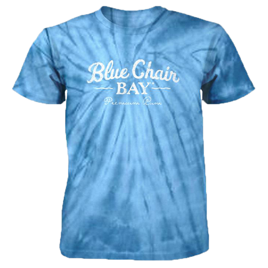 Logo Tee - Spider Baby Blue Tie-Dye