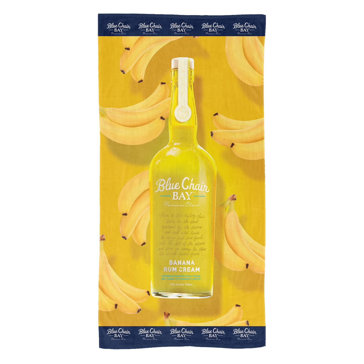 Banana Bottle Beach Towel