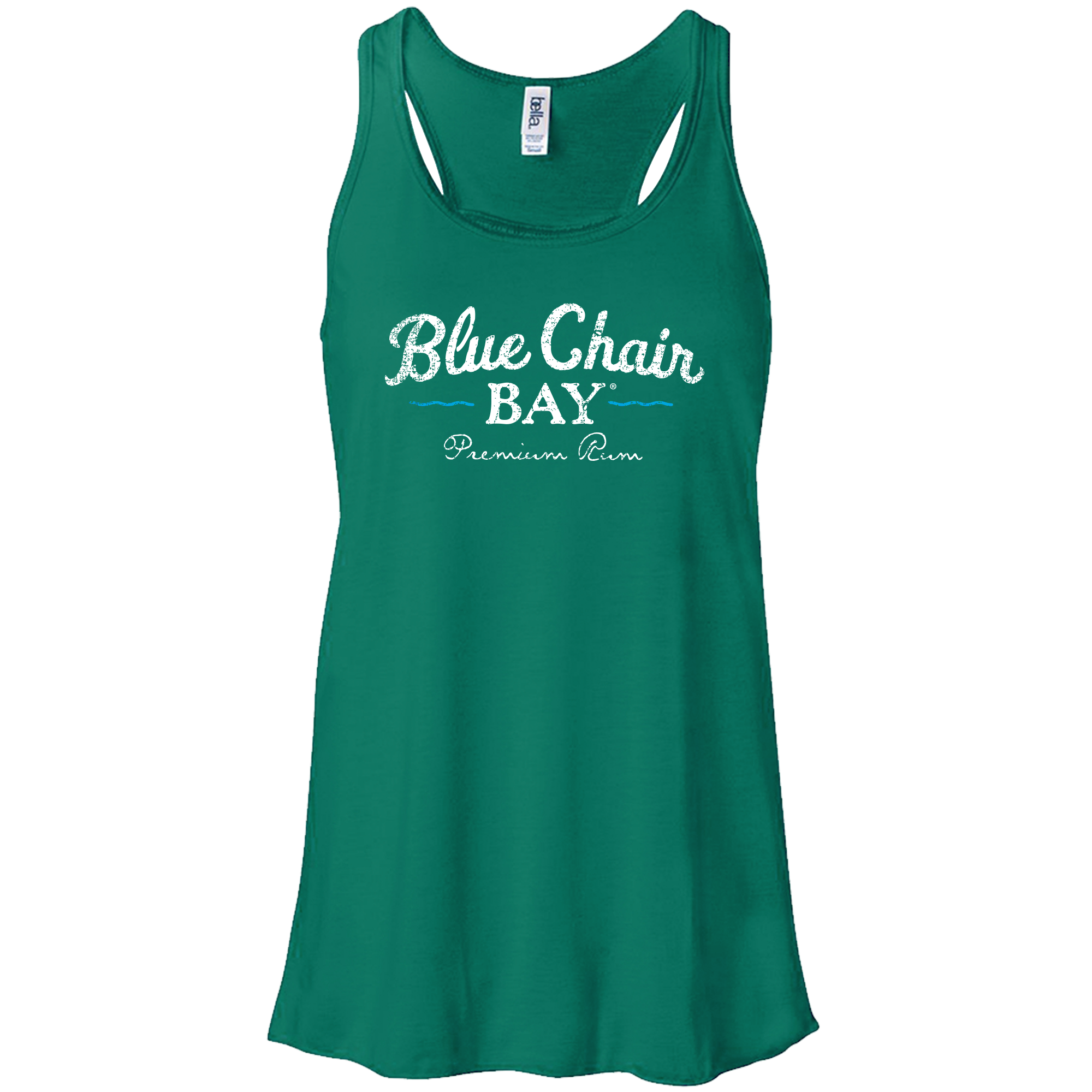 Blue Chair Bay Rum Ladies Racerback Tank - Teal – Blue Chair Bay Rum Store