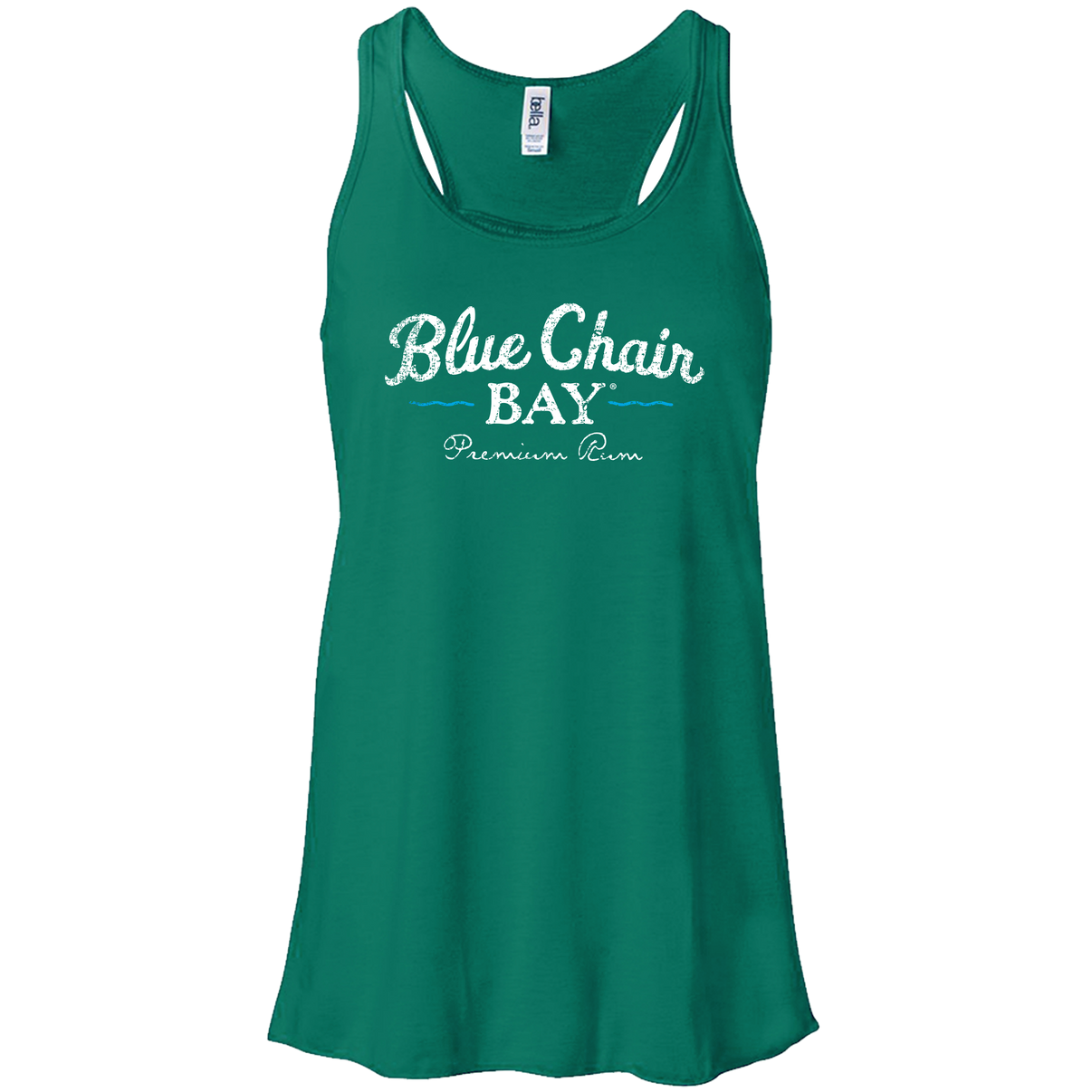 Blue Chair Bay Rum Ladies Racerback Tank - Teal – Blue Chair Bay Rum Store