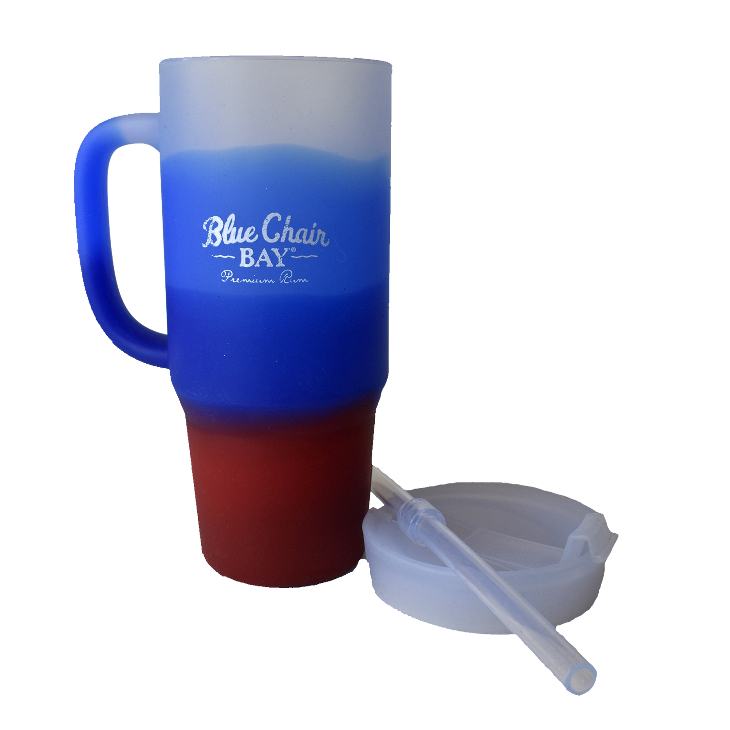 32oz Silipint Tumbler - Red and Blue