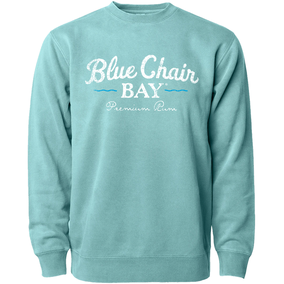Blue Chair Bay Rum Crewneck Sweatshirt Mint Blue Chair Bay Rum Store