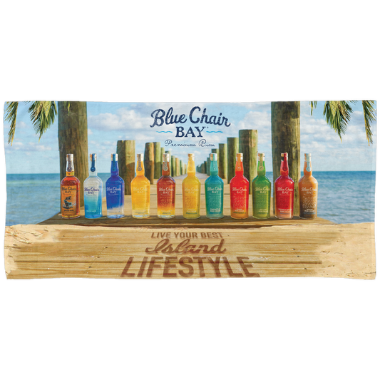 Full Bottle Lineup Beach Towel
