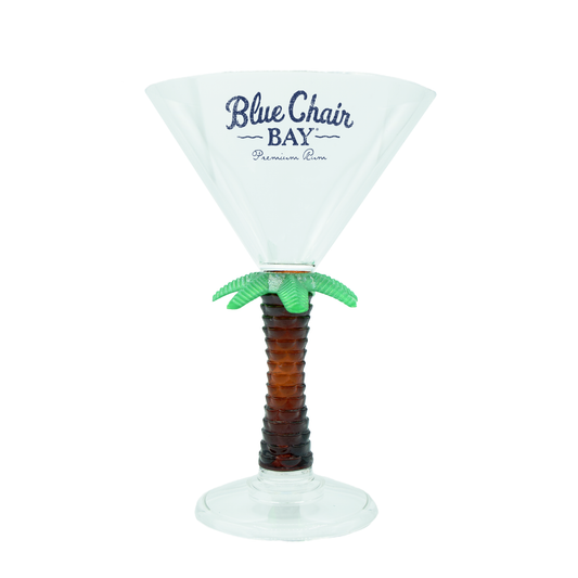 Palm Tree Martini Plastic Glass
