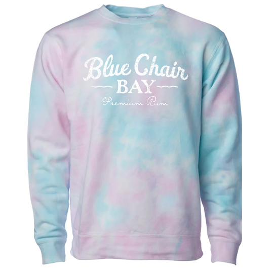 Crewneck Sweatshirt - Tie-Dye Pink/Blue